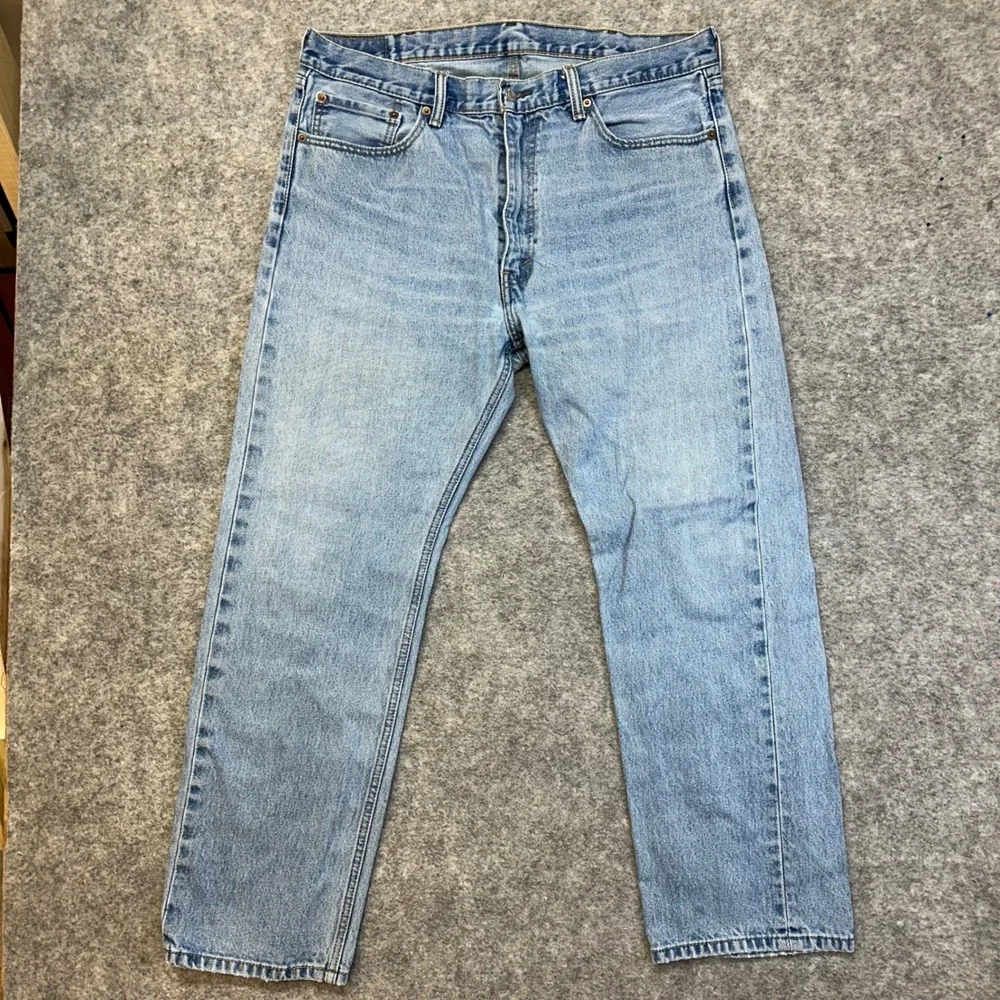 Lot of 5 Levi's 505 Straight Jeans Men's 38x30 Blue Denim Work Pants Bundle